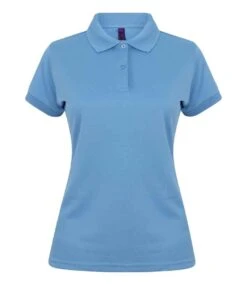 Henbury Ladies Coolplus Wicking Piqué Polo Shirt