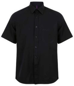 Henbury Short Sleeve Wicking Shirt 6 Henbury Short Sleeve Wicking Shirt -XAMAX 00ba5636efdf8c83cffb88f2adcaee7e0b3d00def62cfe9123af6cf3b24e62ed