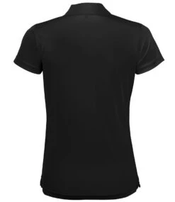 SOL's Ladies Performer Piqué Polo Shirt 24 SOL's Ladies Performer Piqué Polo Shirt -XAMAX 01179 blk back