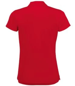 SOL's Ladies Performer Piqué Polo Shirt 27 SOL's Ladies Performer Piqué Polo Shirt -XAMAX 01179 red back