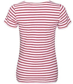 SOL's Ladies Miles Striped T Shirt 41 SOL's Ladies Miles Striped T Shirt -XAMAX 01399 wh 2frd back 1