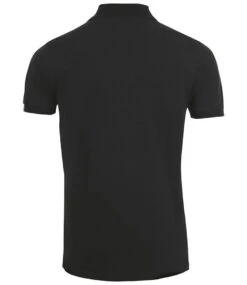 SOL's Phoenix Piqué Polo Shirt 40 SOL's Phoenix Piqué Polo Shirt -XAMAX 01708 blk back 1 1
