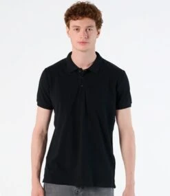 SOL's Phoenix Piqué Polo Shirt 25 SOL's Phoenix Piqué Polo Shirt -XAMAX 01708 blk model 1 hero