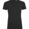 SOL's Ladies Phoenix Piqué Polo Shirt -XAMAX 01709 blk front