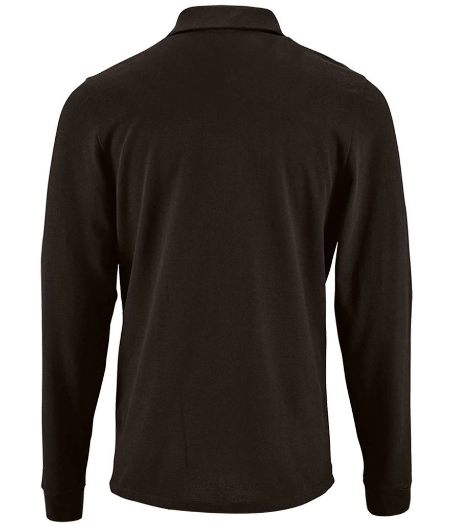 SOL's Perfect Long Sleeve Piqué Polo Shirt 4 SOL's Perfect Long Sleeve Piqué Polo Shirt - Image 2