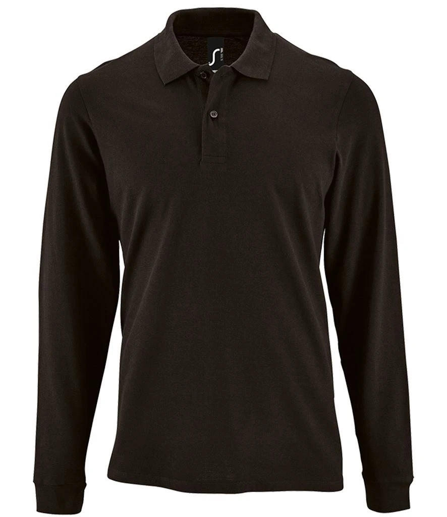 SOL's Perfect Long Sleeve Piqué Polo Shirt 3 SOL's Perfect Long Sleeve Piqué Polo Shirt