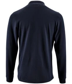 SOL's Perfect Long Sleeve Piqué Polo Shirt 38 SOL's Perfect Long Sleeve Piqué Polo Shirt -XAMAX 02087 fna back