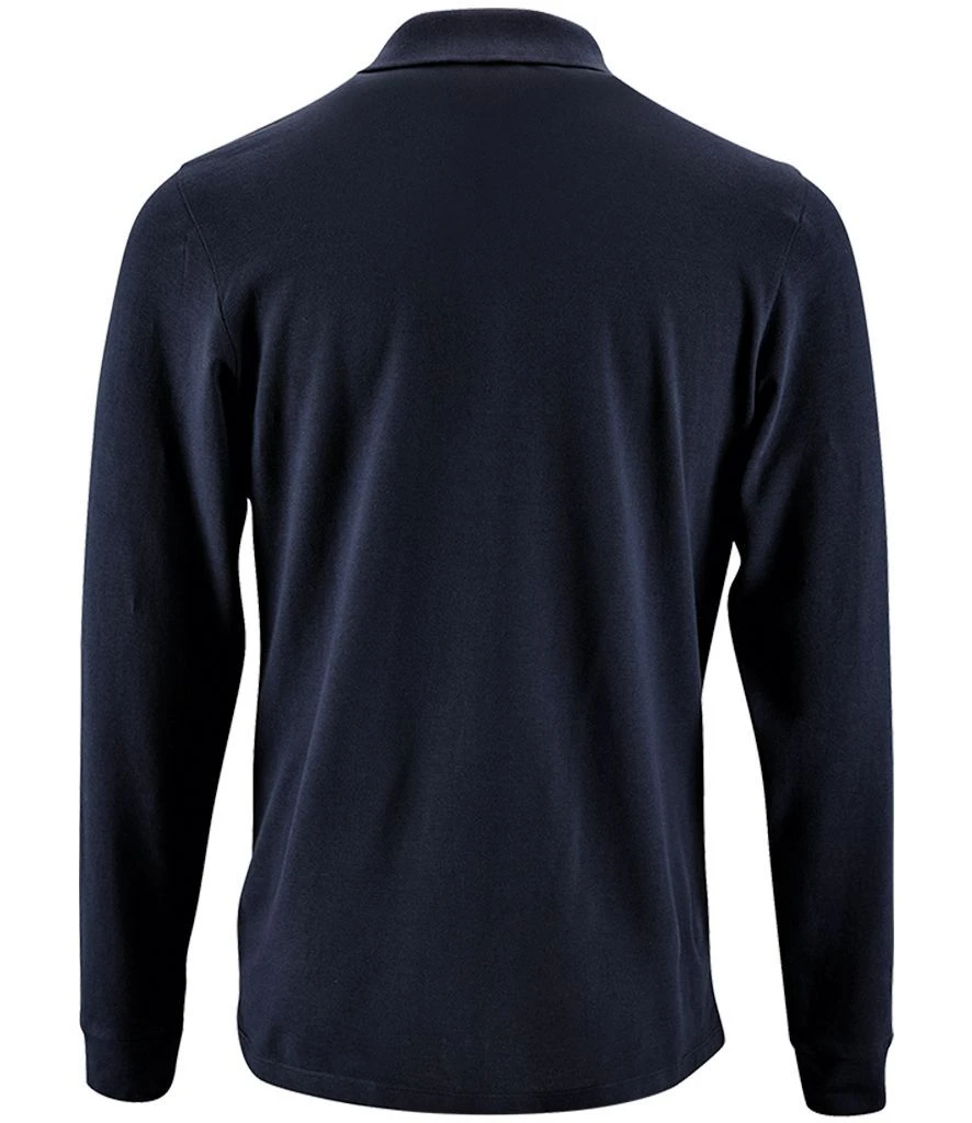 SOL's Perfect Long Sleeve Piqué Polo Shirt 19 SOL's Perfect Long Sleeve Piqué Polo Shirt - Image 17