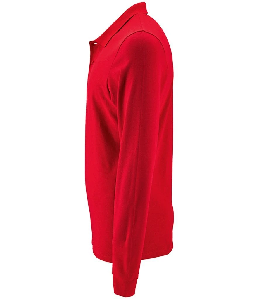 SOL's Perfect Long Sleeve Piqué Polo Shirt 8 SOL's Perfect Long Sleeve Piqué Polo Shirt - Image 6
