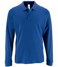 SOL's Perfect Long Sleeve Piqué Polo Shirt 41 SOL's Perfect Long Sleeve Piqué Polo Shirt -XAMAX 02087 roy front