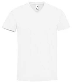 SOL's Imperial V Neck T Shirt -XAMAX 02940 whi front