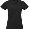 SOL's Ladies Imperial V Neck T Shirt -XAMAX 02941 dbk front