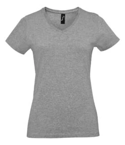 SOL's Ladies Imperial V Neck T Shirt -XAMAX 02941 gym front