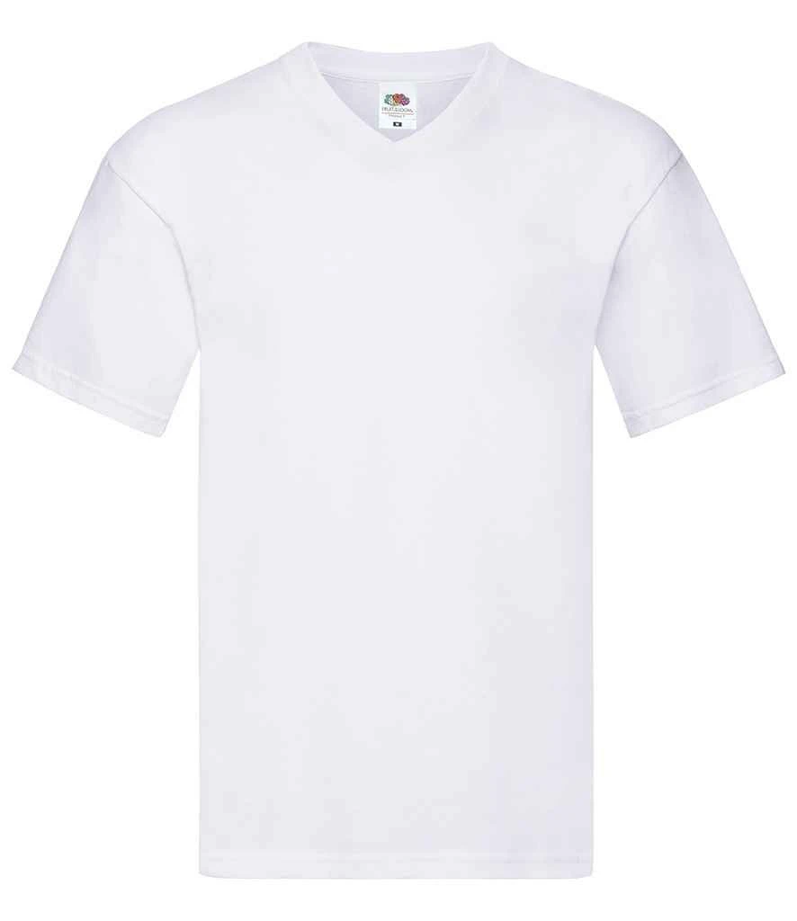 Fruit Of The Loom Original V Neck T Shirt 5 Fruit Of The Loom Original V Neck T Shirt - Image 3