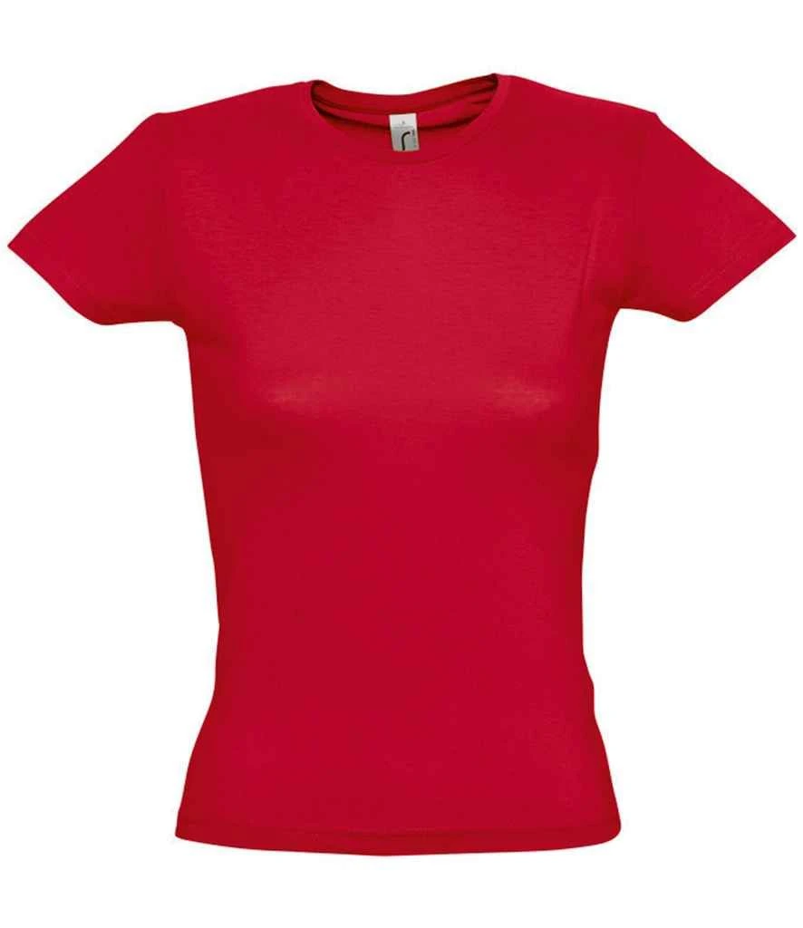 SOL'S Sols Ladies Miss T Shirt 6 SOL'S Sols Ladies Miss T Shirt - Image 4