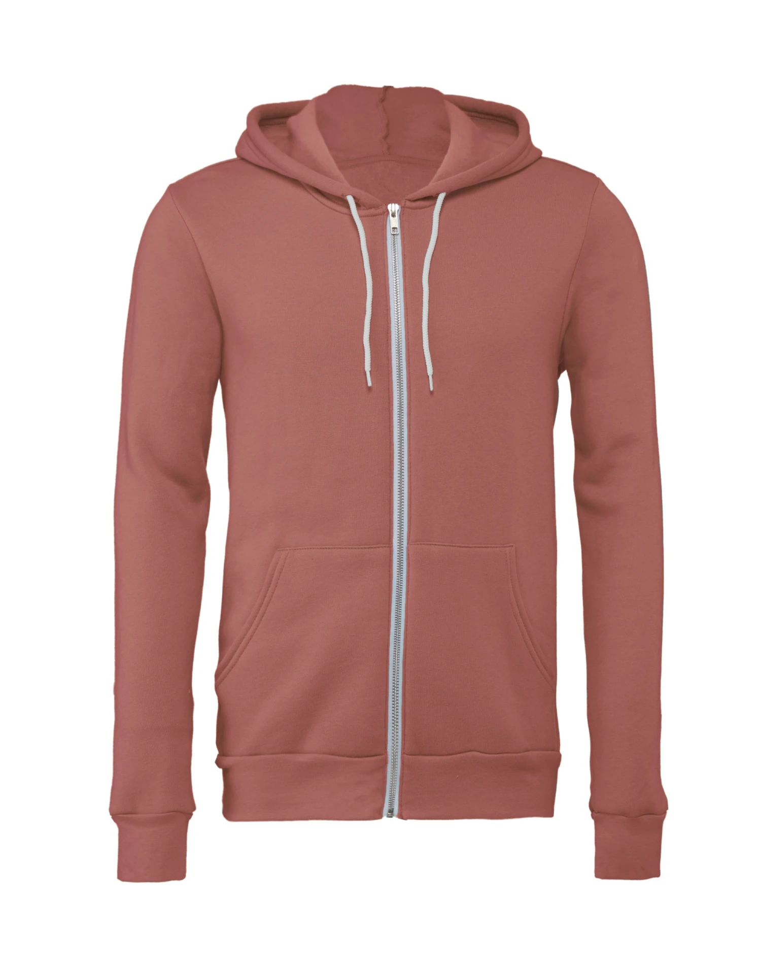Bella+Canvas Canvas Unisex Poly-Cotton Fleece Full-Zip Hoodie 10 Bella+Canvas Canvas Unisex Poly-Cotton Fleece Full-Zip Hoodie - Image 8