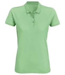 SOL's Ladies Planet Organic Piqué Polo Shirt -XAMAX 03575 fzg front