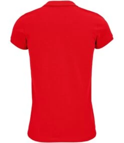 SOL's Ladies Planet Organic Piqué Polo Shirt -XAMAX 03575 red back 1