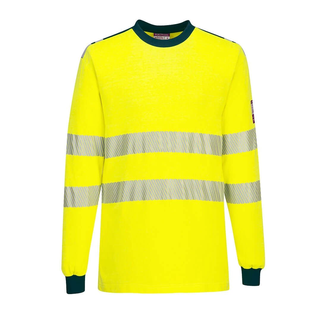 Portwest PW3 Flame Resistant Hi-Vis T-Shirt 4 Portwest PW3 Flame Resistant Hi-Vis T-Shirt - Image 2