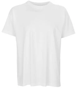 SOL's Ladies Boxy Oversized Organic T Shirt 37 SOL's Ladies Boxy Oversized Organic T Shirt -XAMAX 03807 whi front