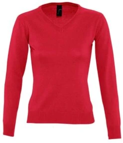 SOL'S Sols Ladies Galaxy Cotton Acrylic V Neck Sweater -XAMAX 045431eeab17721f058ed35d3823d47ad611e92100704994a32c9d557da0df18