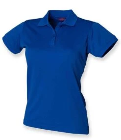 Henbury Ladies Coolplus Wicking Piqué Polo Shirt -XAMAX 05315370b9613503560a3bba465f18aa0fe43ae233e1436f4e975851dd88e081