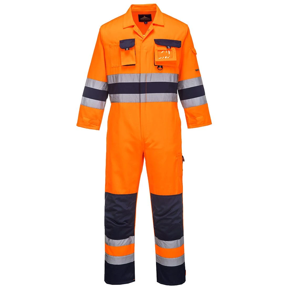 Portwest Nantes Hi-Vis Contrast Work Coverall 3 Portwest Nantes Hi-Vis Contrast Work Coverall