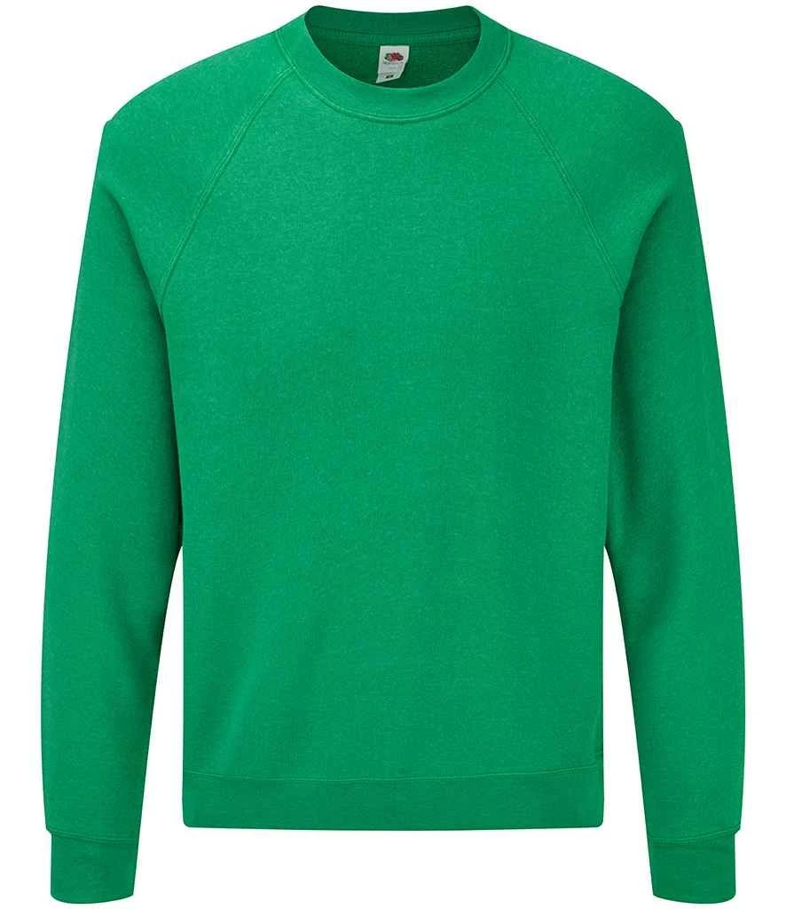Fruit Of The Loom Mens Classic Raglan Sweat 4 Fruit Of The Loom Mens Classic Raglan Sweat - Image 2