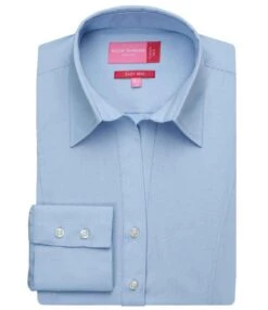 Brook Taverner Ladies Palena Long Sleeve Poplin Shirt -XAMAX 06606211ee535deba120c398ced28f08c44e2dd81b3fe90382c6fa53ac249f25