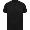 Henbury Modern Short Sleeve Slim Fit Oxford Shirt -XAMAX 079a5eae541f2df2410a5f6efe810edb83f118596c2a7a020200742bf793bf89