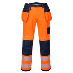 Portwest PW3 Hi-Vis Holster Pocket Work Trousers -XAMAX 082e20ae68641d7ecd1979eb6cc1ba1ac3a8dfb0348bccdf74edd1f894341913