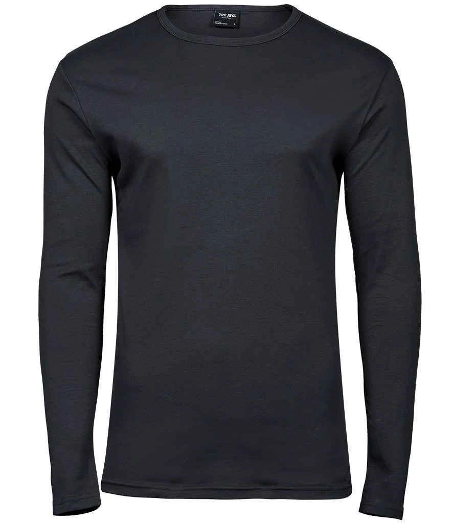 Tee Jays Mens Long Sleeve Interlock Tee 10 Tee Jays Mens Long Sleeve Interlock Tee - Image 8