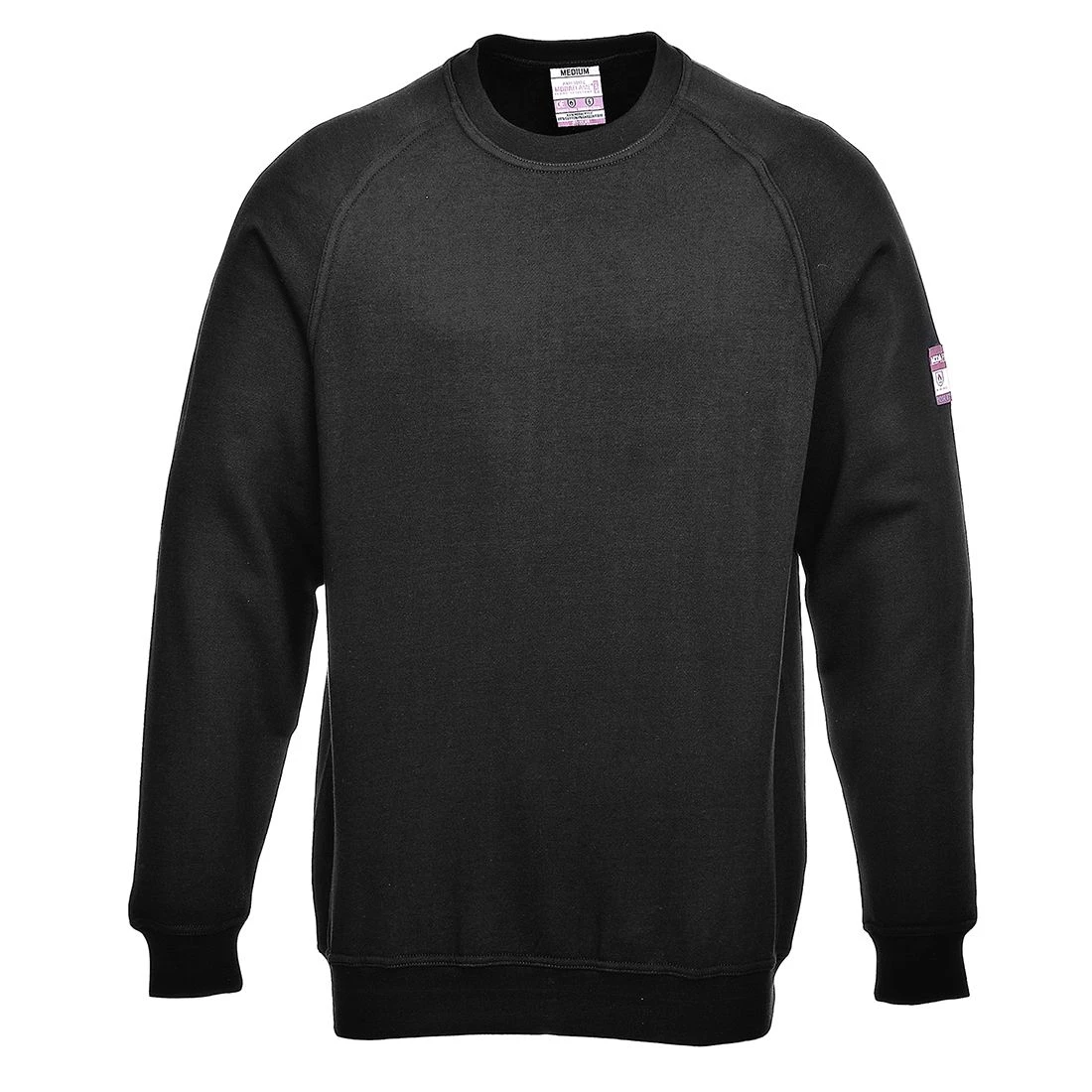 Portwest Flame Resistant Anti-Static Long Sleeve Sweatshirt 3 Portwest Flame Resistant Anti-Static Long Sleeve Sweatshirt