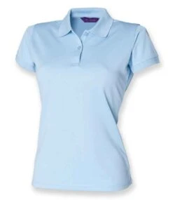 Henbury Ladies Coolplus Wicking Piqué Polo Shirt -XAMAX 0c188379295d0d6361309fca8173c077140d5324976e6639e2c291baffa2f534