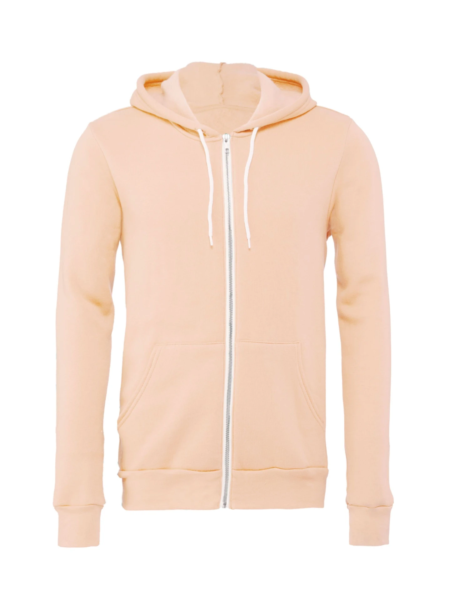 Bella+Canvas Canvas Unisex Poly-Cotton Fleece Full-Zip Hoodie 8 Bella+Canvas Canvas Unisex Poly-Cotton Fleece Full-Zip Hoodie - Image 6