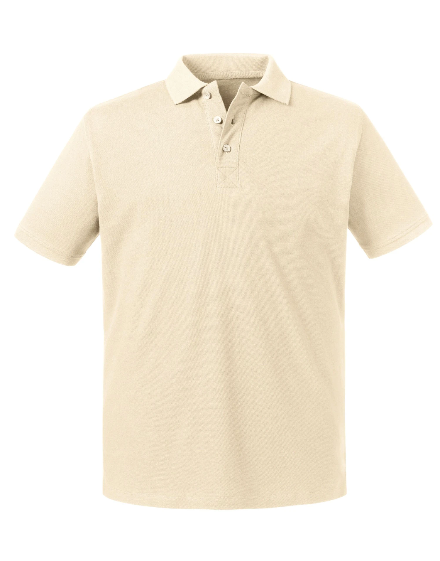 Russell Pure Organic Mens Polo 4 Russell Pure Organic Mens Polo - Image 2