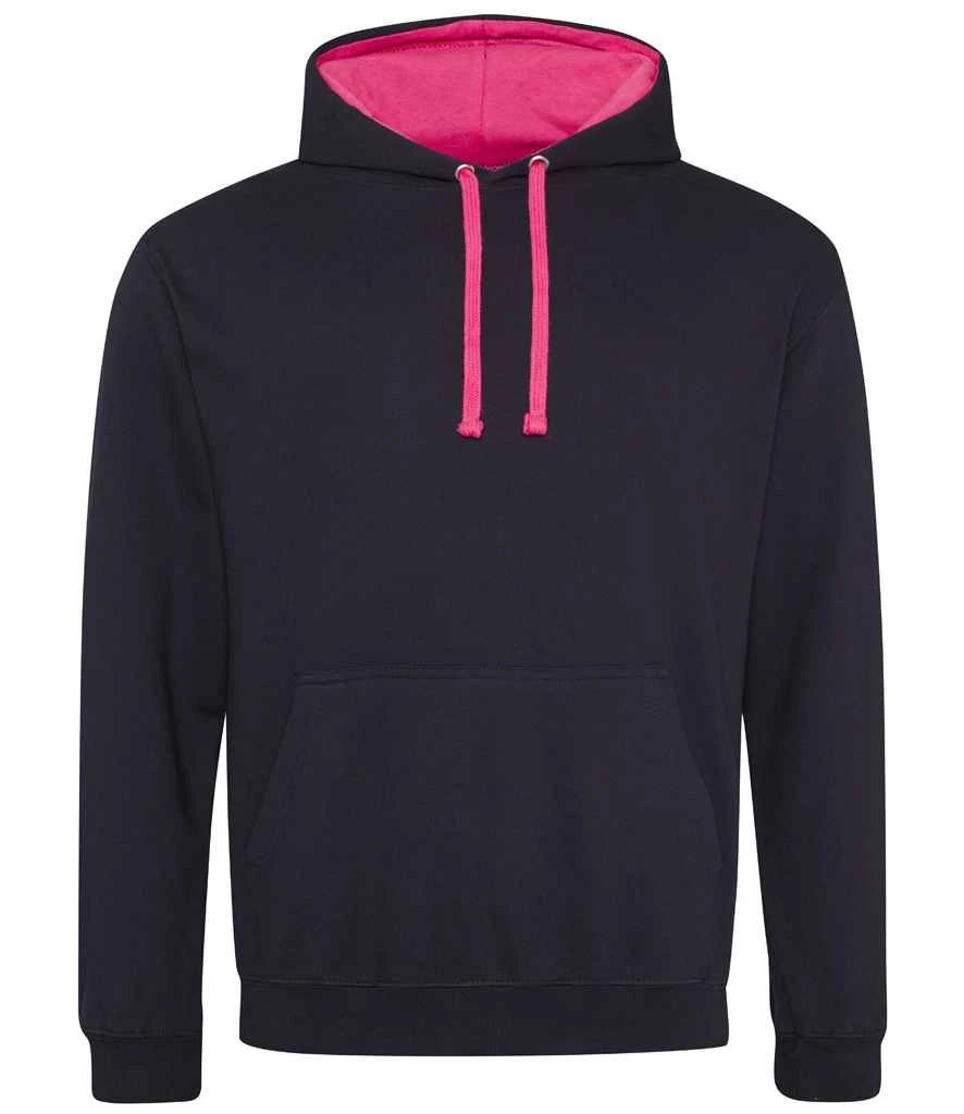 Just Hoods Awdis Varsity Hoodie 15 Just Hoods Awdis Varsity Hoodie - Image 13