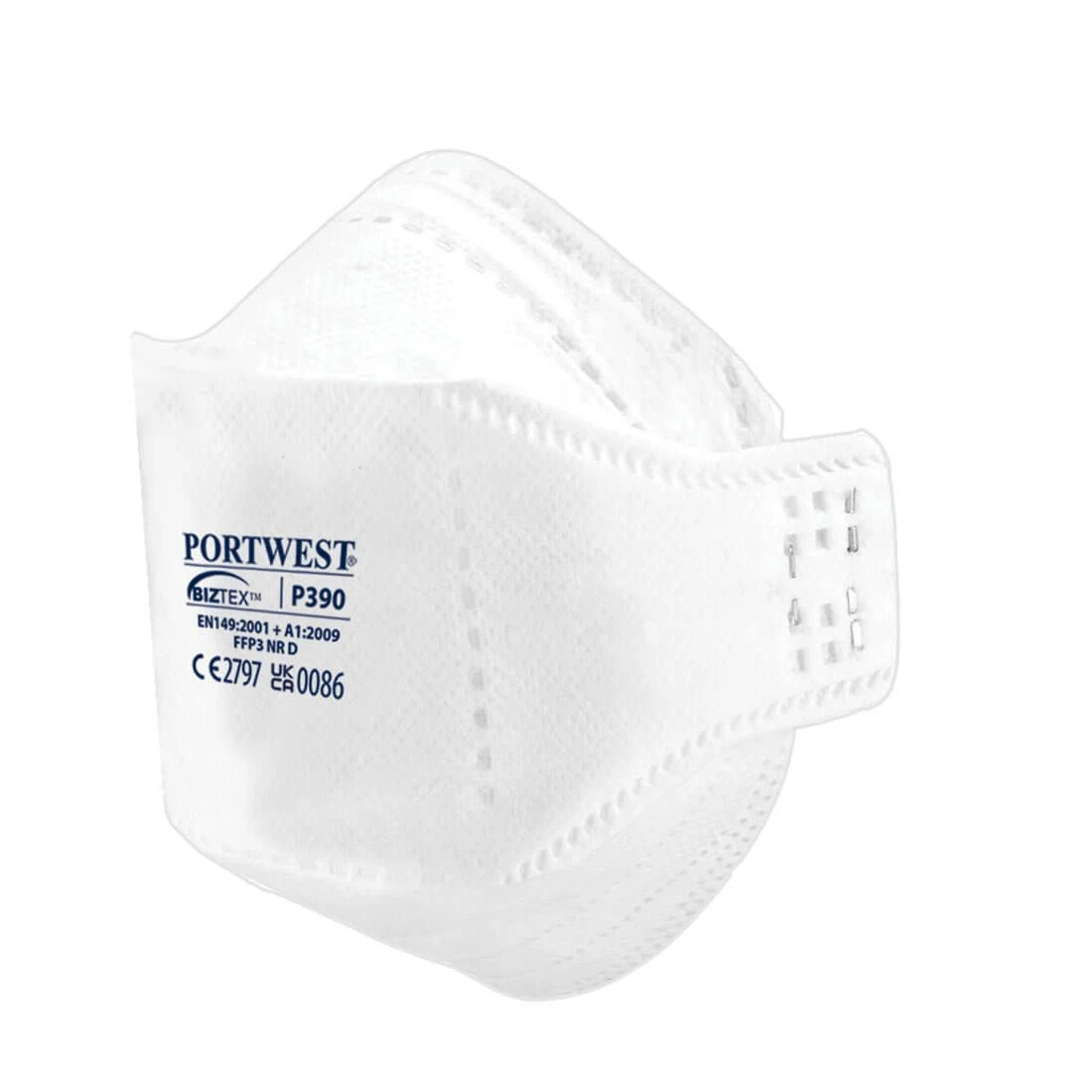 Portwest EAGLE FFP3 Dolomite Fold Flat Respirator (Pk20) 3 Portwest EAGLE FFP3 Dolomite Fold Flat Respirator (Pk20)