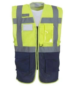Yoko Hi Vis Top Cool Open Mesh Executive Waistcoat -XAMAX 0d165dba662cbff9ae4f29e84a6866b0f9921f7f35e76775a3aee83e56c84b2b