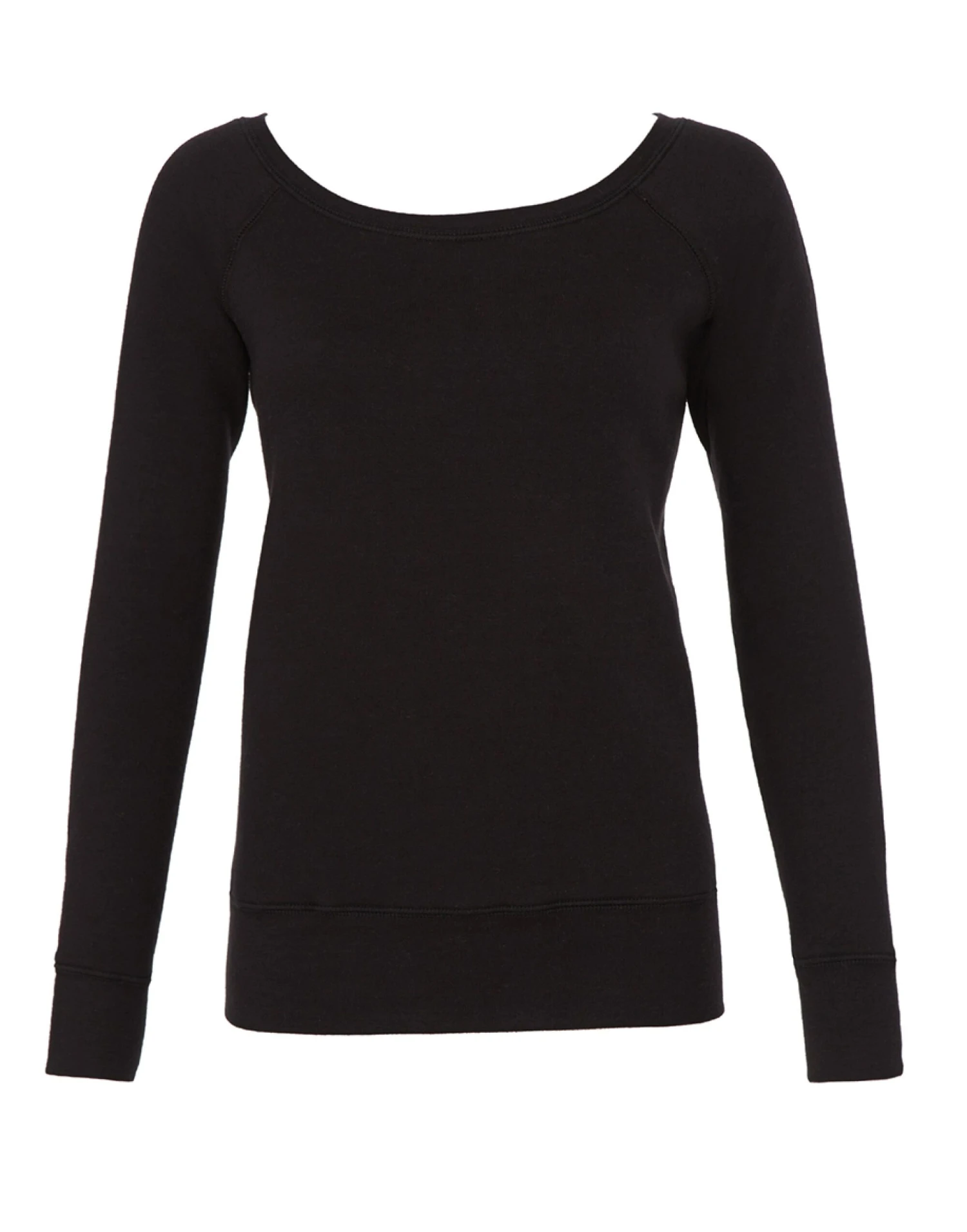 Bella+Canvas Womens Sponge Fleece Wide Neck Sweatshirt 4 Bella+Canvas Womens Sponge Fleece Wide Neck Sweatshirt - Image 2