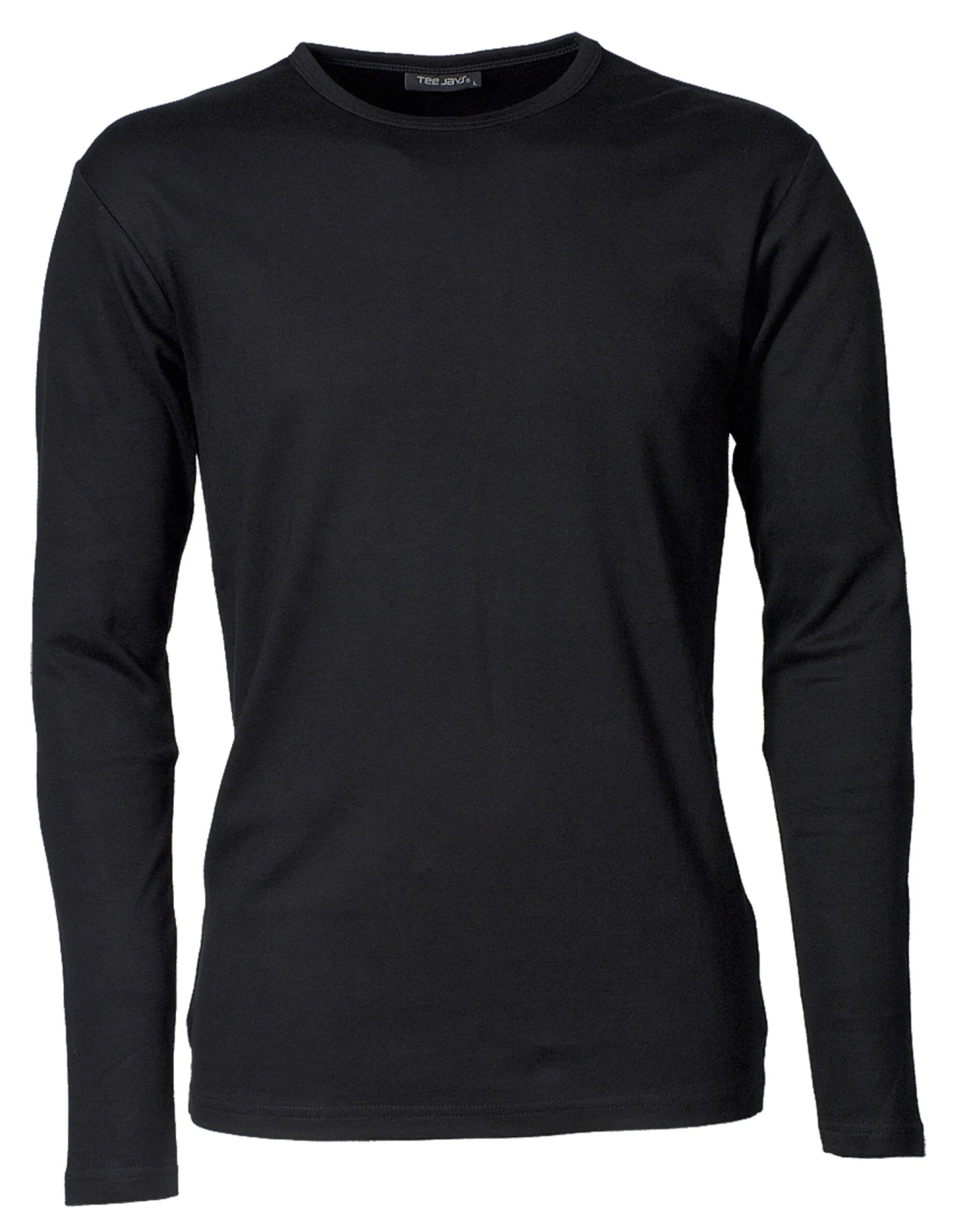 Tee Jays Mens Long Sleeve Interlock Tee 4 Tee Jays Mens Long Sleeve Interlock Tee - Image 2