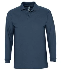 SOL'S Sols Winter Ii Long Sleeve Cotton Piqué Polo Shirt -XAMAX 0f39116e65d9dc2054d6aa0ea635573456a7452dfcf367e3248309b2e7cafb65