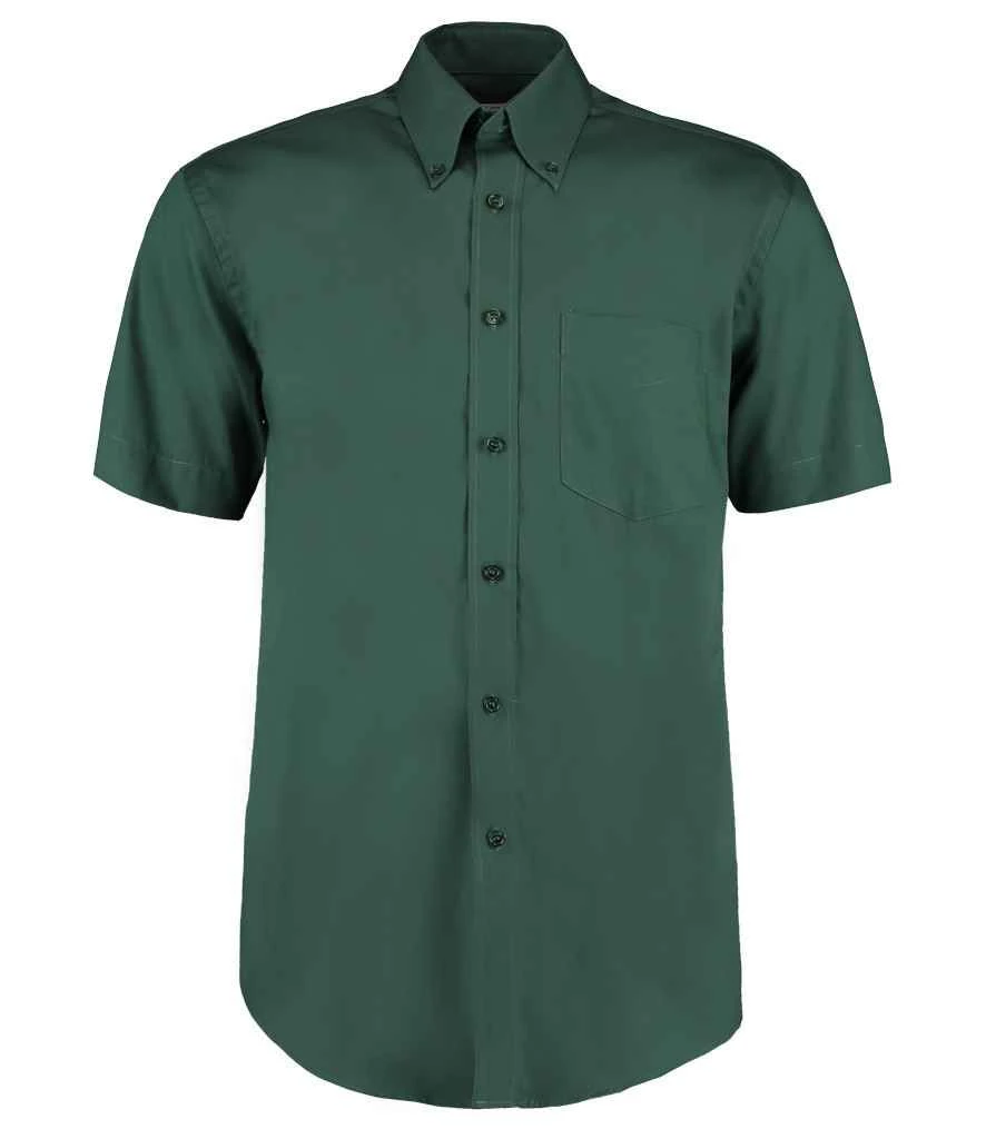 Kustom Kit Classic Fit Short Sleeve Premium Oxford Shirt 19 Kustom Kit Classic Fit Short Sleeve Premium Oxford Shirt - Image 17