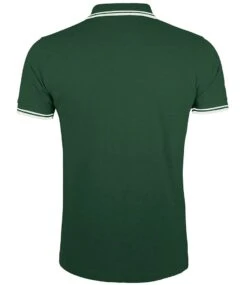 SOL's Pasadena Tipped Cotton Piqué Polo Shirt -XAMAX 10577 fo 2fwh back