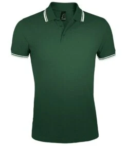 SOL's Pasadena Tipped Cotton Piqué Polo Shirt -XAMAX 10577 fo 2fwh front