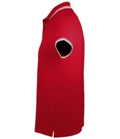 SOL's Pasadena Tipped Cotton Piqué Polo Shirt -XAMAX 10577 rd 2fwh left