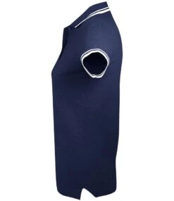 SOL's Ladies Pasadena Tipped Cotton Piqué Polo Shirt -XAMAX 10578 fn 2fwh left