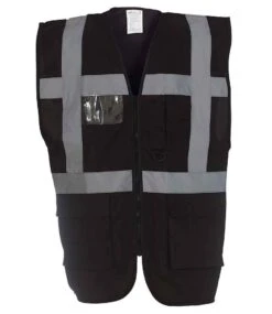 Yoko Hi-Vis Executive Waistcoat -XAMAX 10b55201b0aa897dc7e00522b9d63503153cbdf8f8db86895741b8eef0158b26
