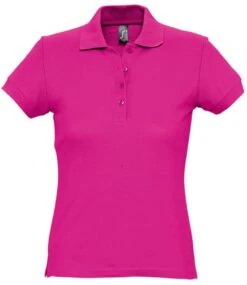 SOL's Ladies Passion Cotton Piqué Polo Shirt -XAMAX 11338 fus front