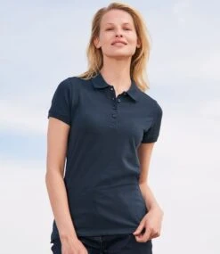 SOL's Ladies Passion Cotton Piqué Polo Shirt -XAMAX 11338 nav model 1 hero 1